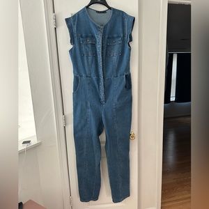 Women Demin Jean Jumpsuit size 16